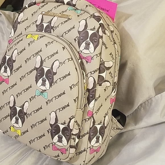 Betsey Johnson backpack dog NWT - Picture 2 of 5
